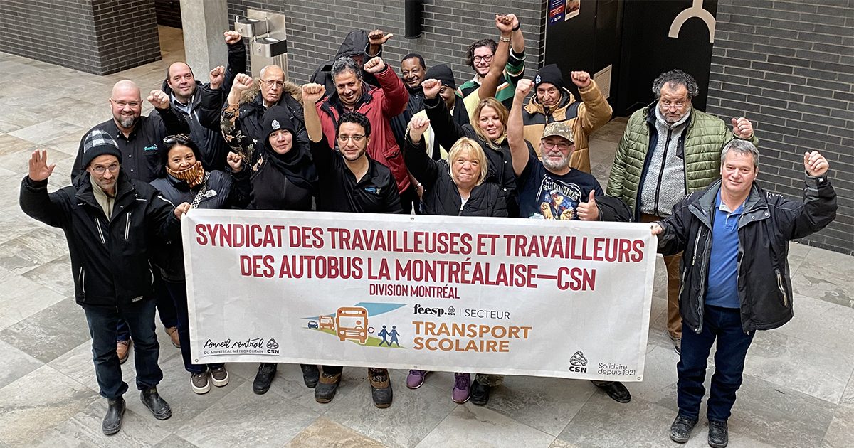 Les membres du syndicat en assemblée générale ce 25 janvier 2025