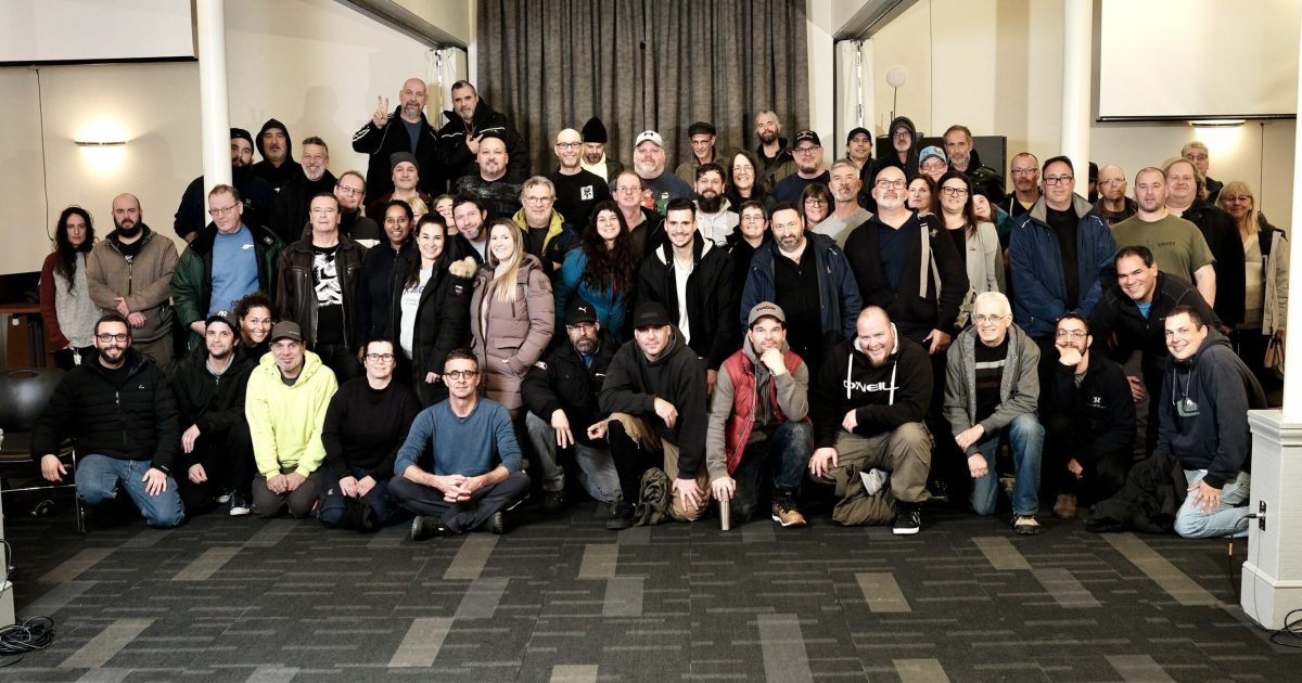 Les membres du STTCNDDN-CSN lors de l'assemblée générale. - Photo : Dominic Morissette