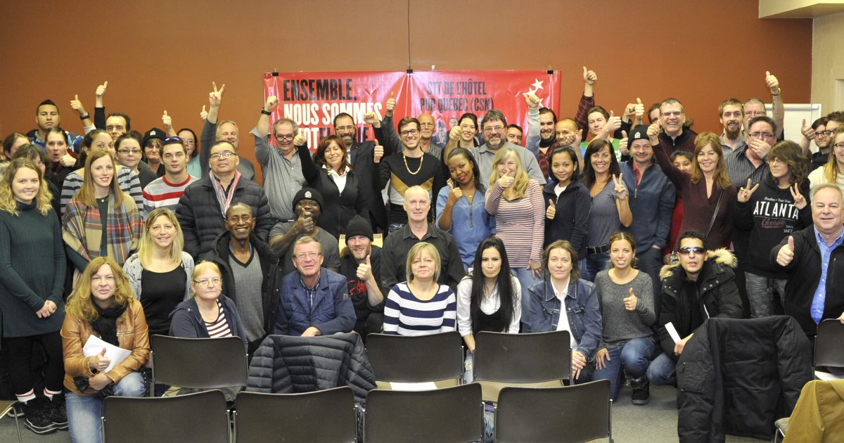 Le STTHPQ en AG aujourd'hui. - Photo : Louise Leblanc.