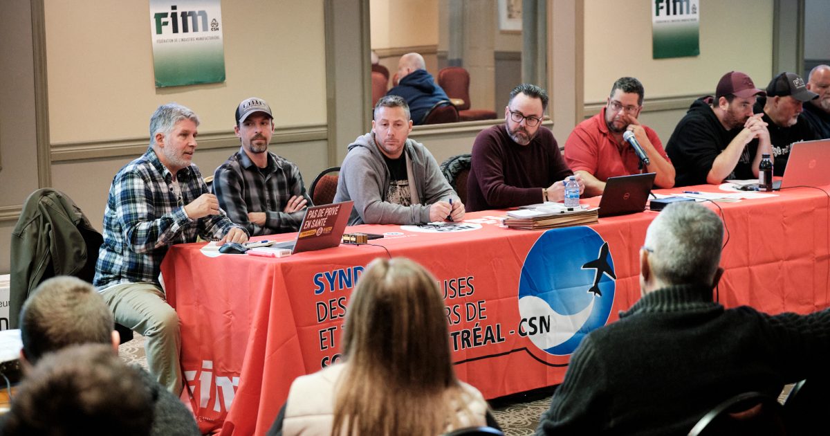 AG vote de grève STT Sonoca-Montréal