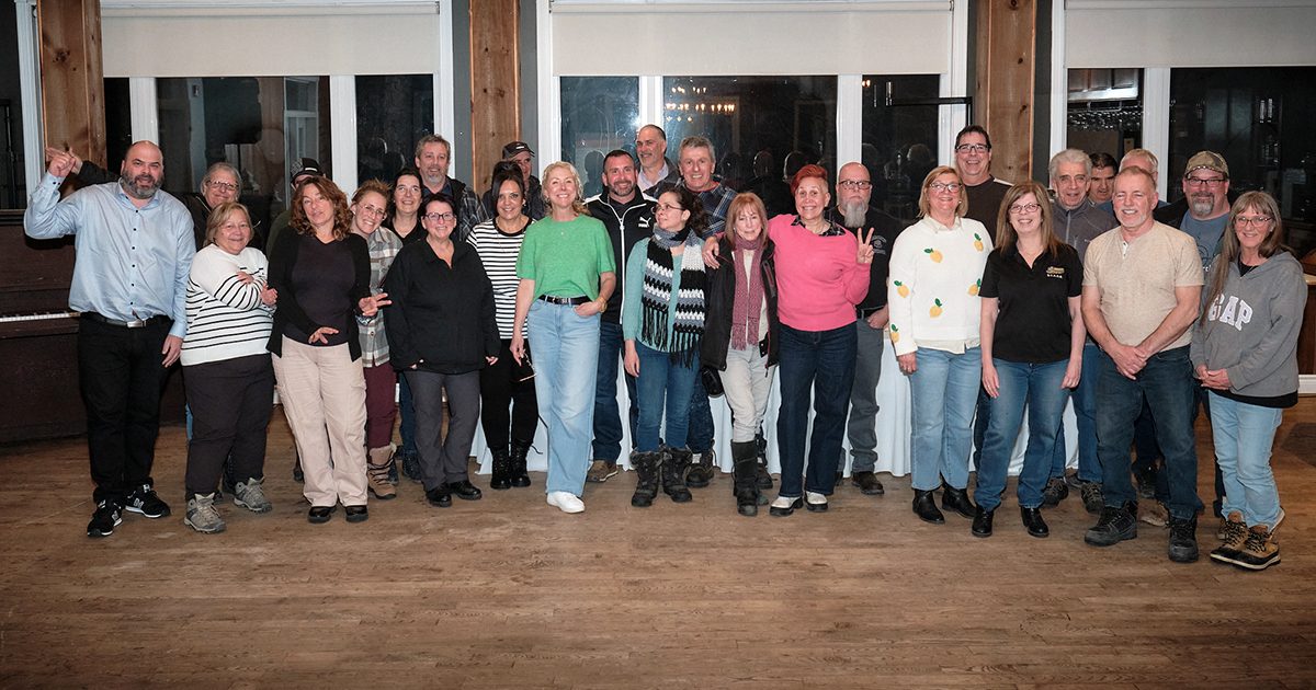 Les membres du syndicat en assemblée générale le 25 mars 2025. Photo : Dominic Morissette