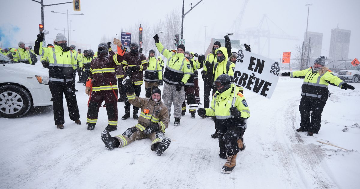 Préhospitaliers en grève