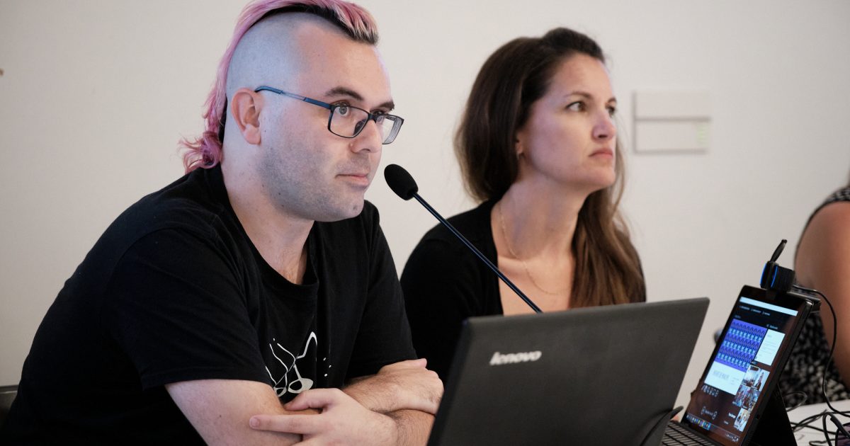 Maxime Nadeau, président SEESQDC-CSN