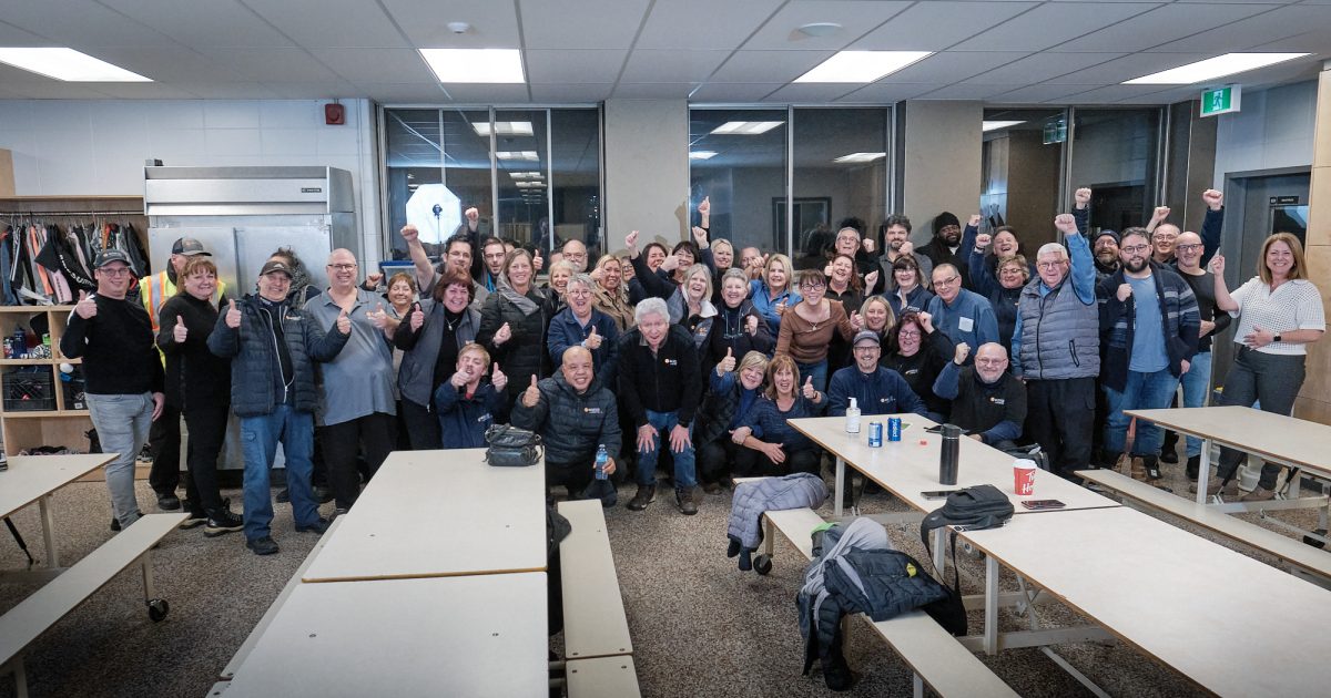 Les membres du syndicat en assemblée générale le lundi 23 janvier dernier - Photo : Dominic Morissette
