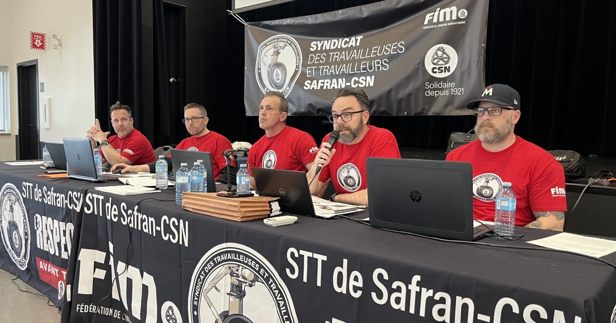 Assemblée des travailleuses et travailleurs de Safran