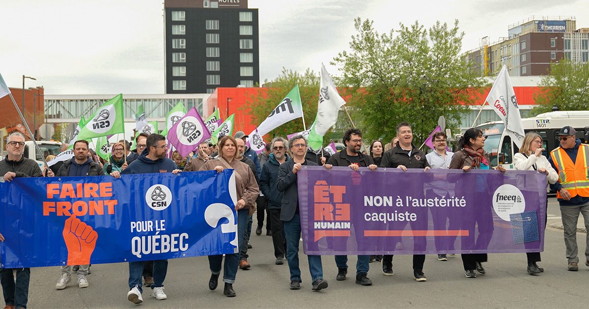 Manif FNEEQ FF 13 05 26