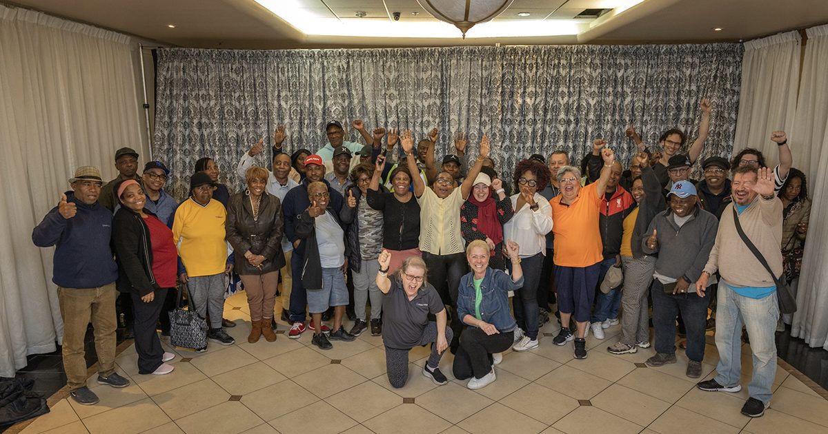 Les membres du syndicat en assemblée générale le 29 avril 2025. Photo : Christian Brault