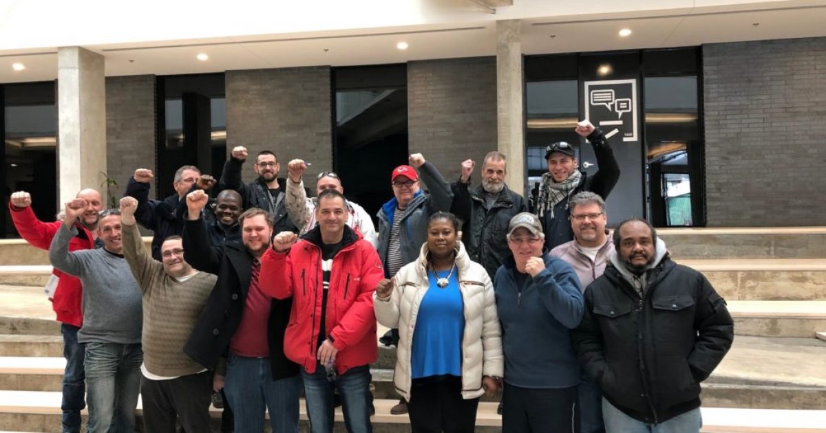 Les membres de la section Thermover le 17 février 2019.